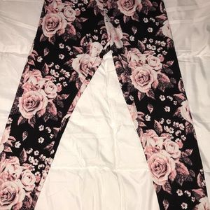 Floral leggings
